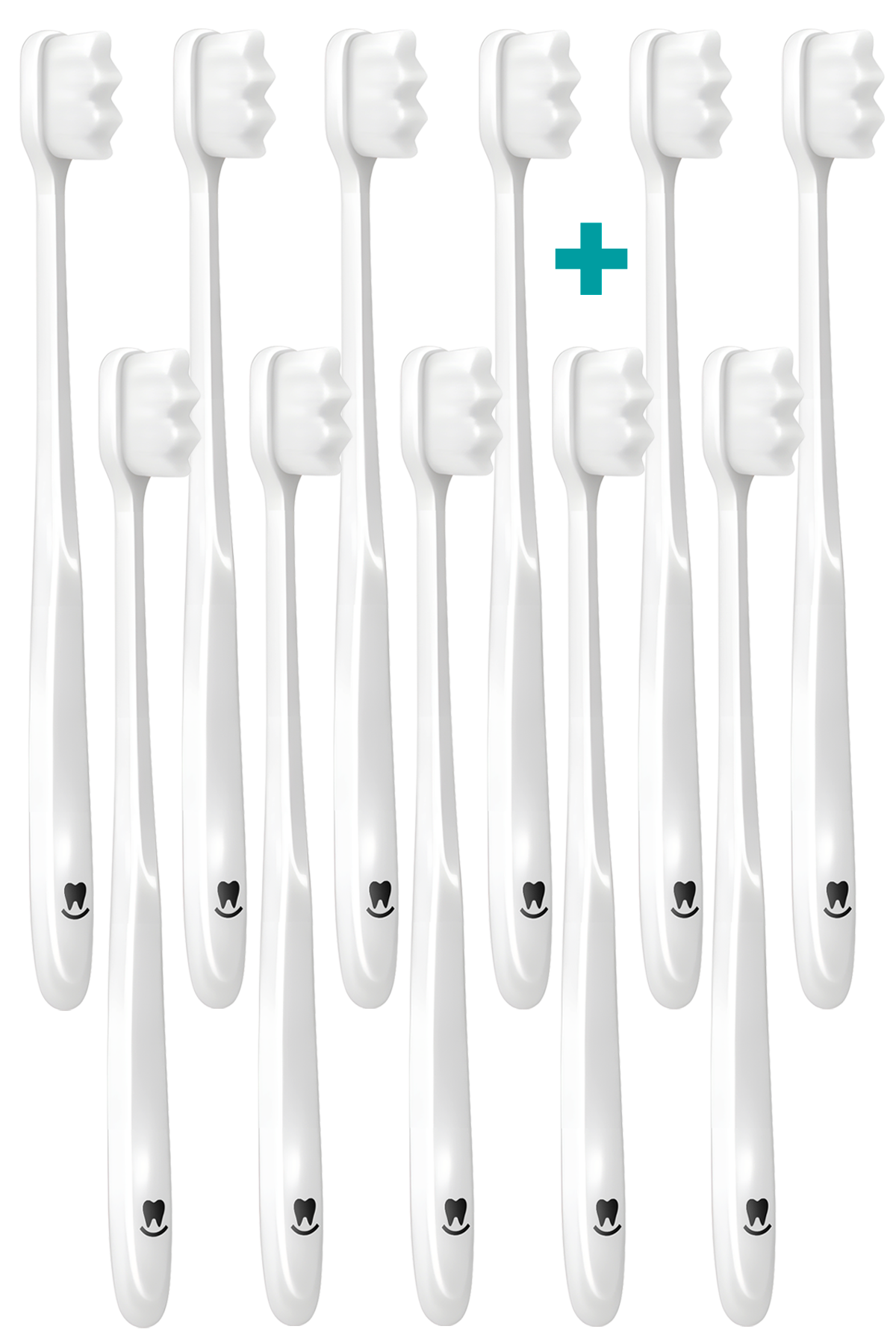 MAXI PACK 8+3 Ultrajemný zubní kartáček Nanosmile White