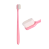 Ultrajemný zubní kartáček Nanosmile Pink Rovný