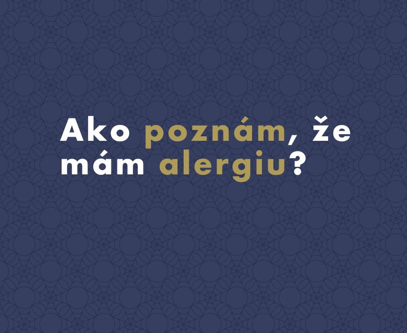 Ako spoznať alergiu - príznaky a prejavy