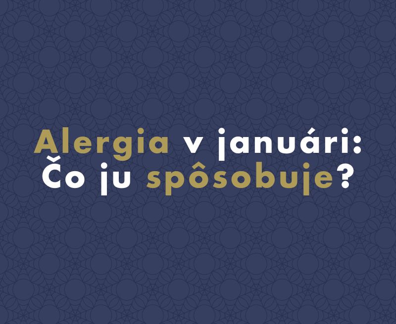 Alergia v januári: Čo ju spôsobuje?
