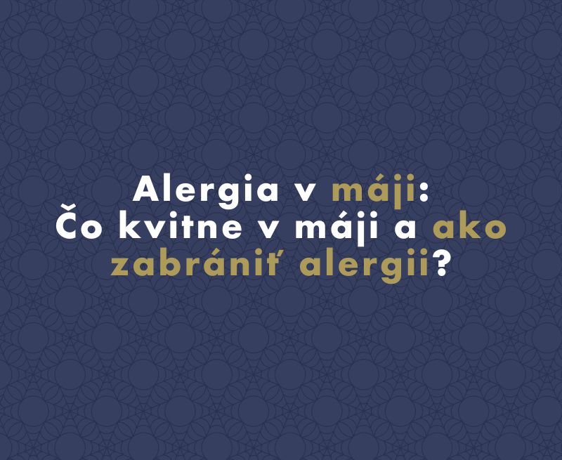 Alergia v máji: Čo kvitne v máji a ako zabrániť alergii?