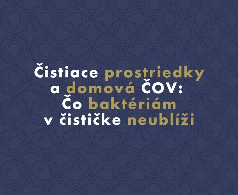 Čistiace prostriedky a domová ČOV: Čo baktériám v čističke neublíži