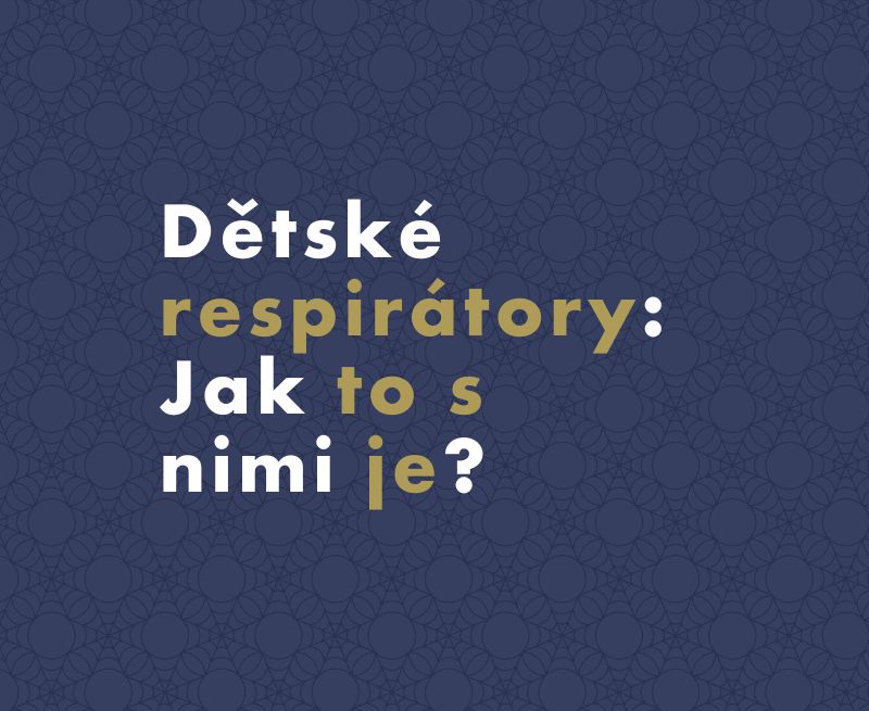 Dětské respirátory: Jak to s nimi je?