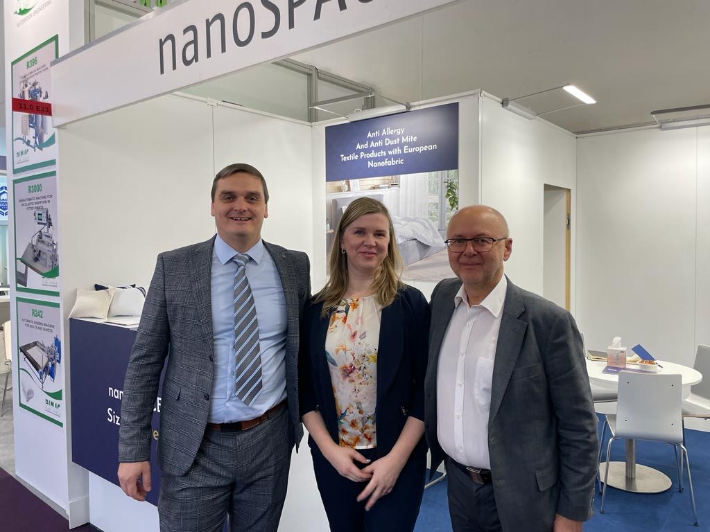 nanoSPACE na Heimtextilu 2024: Revoluce v lůžkovinách pro alergiky