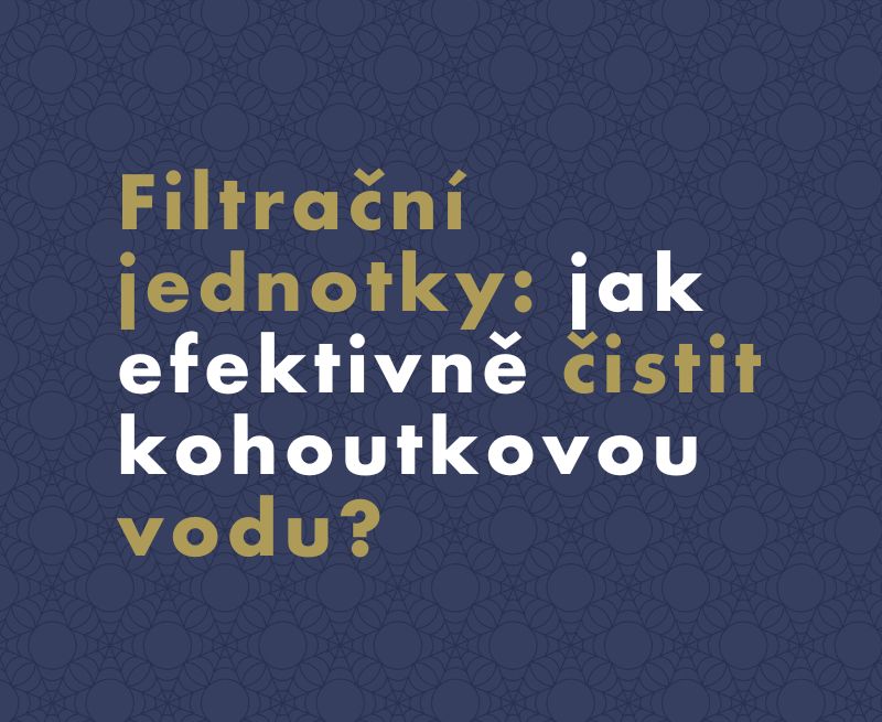 Filtrační jednotky: jak efektivně čistit kohoutkovou vodu?