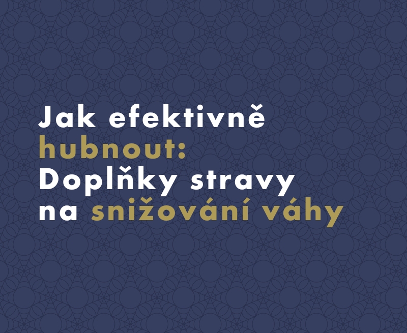 Jak efektivně zhubnout: Doplňky stravy na snižování váhy