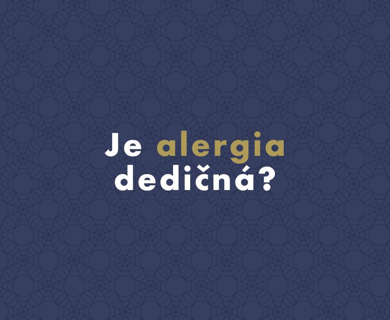 Je alergia dedičná?