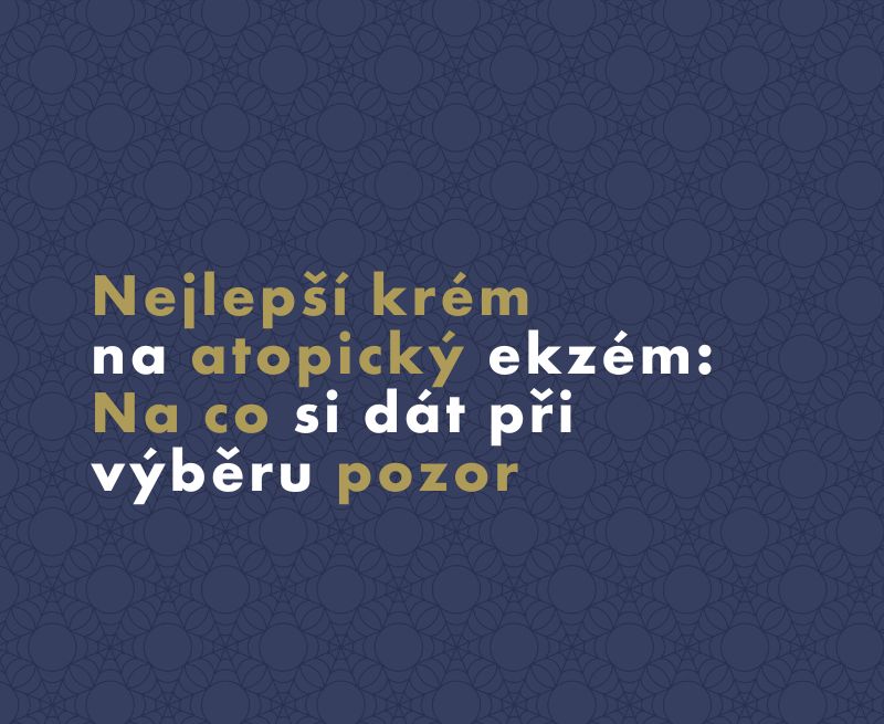 Nejlepší krém na atopický ekzém: Na co si dát pozor