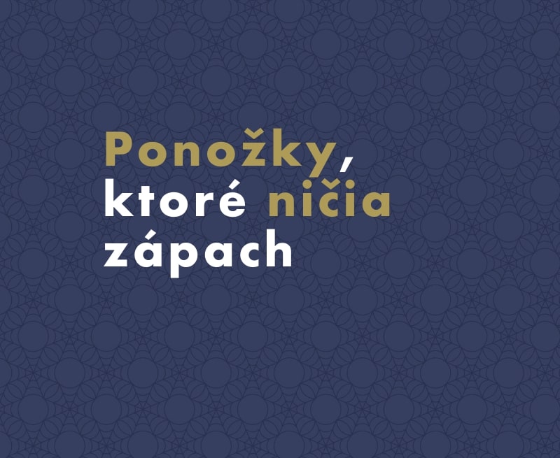 Ponožky so striebrom, ktoré ničia zápach