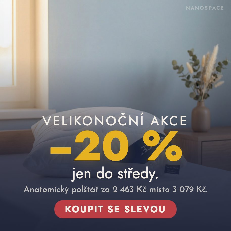 ortpedický polštář na bolavá záda a krk