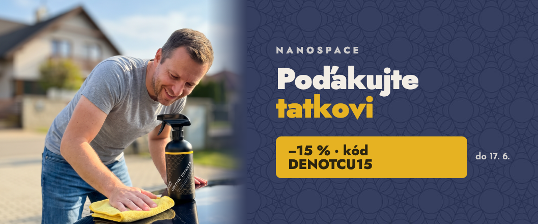 Zľava 15 % s kupónom DENOTCU15