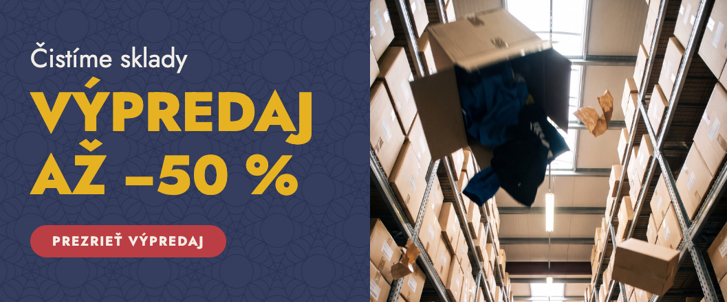 Výpredaj až do 50 %