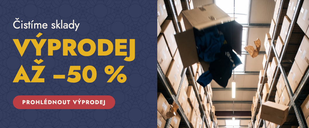 Výprodej až 50 %