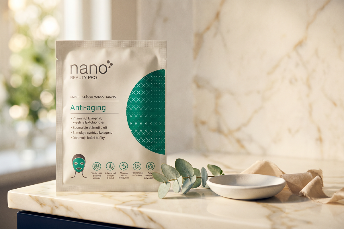Anti-aging nanovlákenná maska – současnost pleťových masek