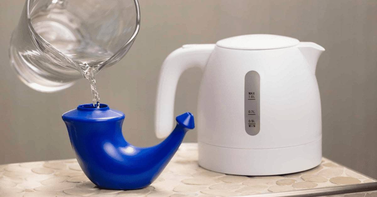 Konvička do nosu na proplachování nosu a výplach nosu