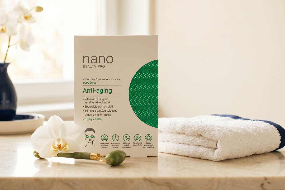 Anti-aging podoční maska – intenzivní péče o oční okolí