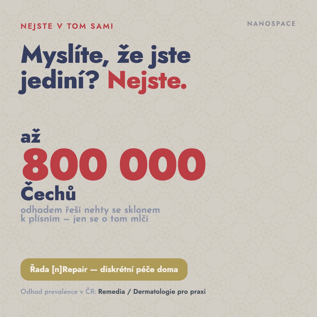 Až 800 000 Čechů řeší nehty se sklonem k plísním — nejste v tom sami