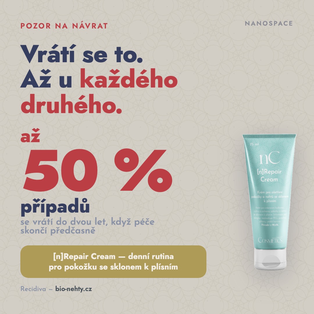 Plíseň se vrací až u každého druhého — denní péče o pokožku se sklonem k plísním