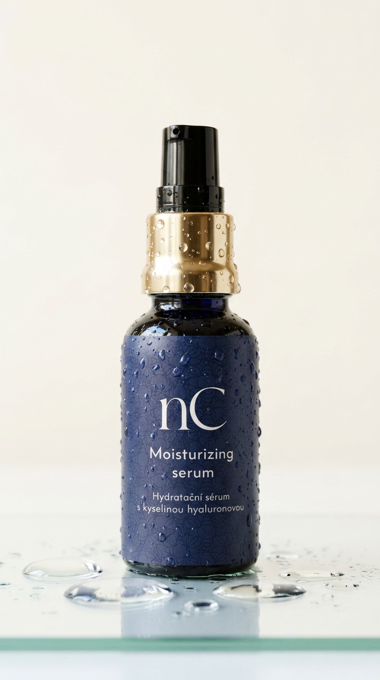Hydratační sérum s kyselinou hyaluronovou Moisturizing Serum – nanoSPACE Cosmetics