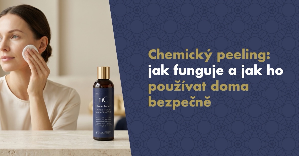 Chemický peeling: jak funguje, který si vybrat a jak ho používat doma bezpečně