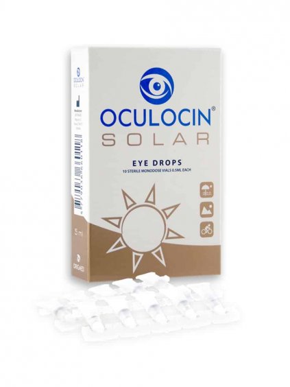 Oční kapky Oculocin Solar, 5 ampulek