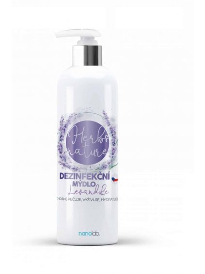 Dezinfekční tekuté mýdlo s vůní levandule 500ml