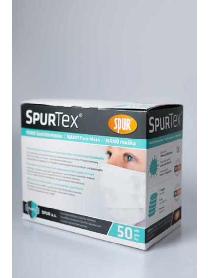 Ekonomické balení: Nano roušky SpurTex® PP - 50 ks 24,58 Kč / ks