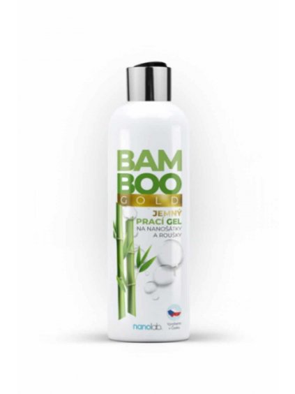Jemný prací gel na šátky a roušky BAMBOO Gold 300ml