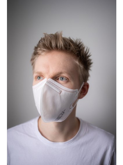 Nanovlákenný respirátor FFP2 BreaSAFE® bílý | 5ks od 39,8 Kč / ks