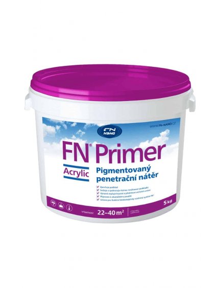 Pigmentovaný penetrační nátěr FN NANO® Primer Acrylic