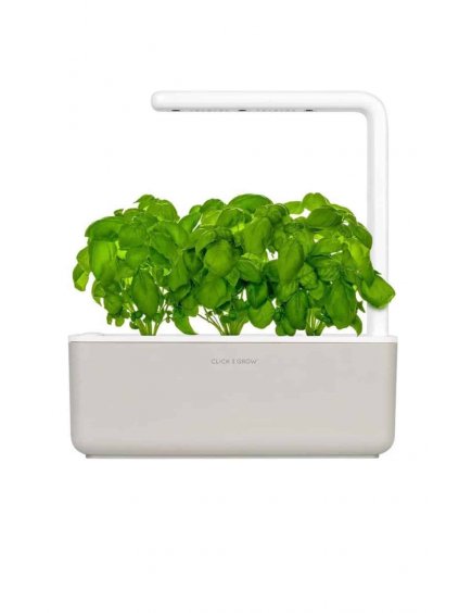 Chytrý květináč Click & Grow Smart Garden 3, béžová