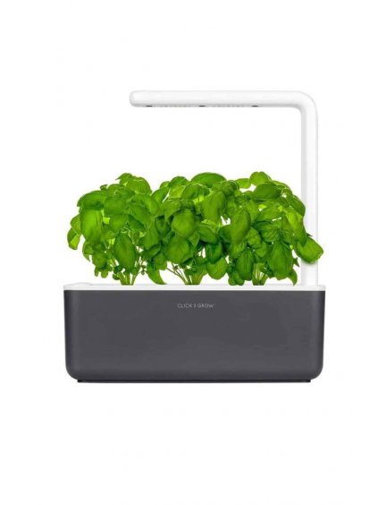 Chytrý květináč  Click & Grow Smart Garden 3, šedá