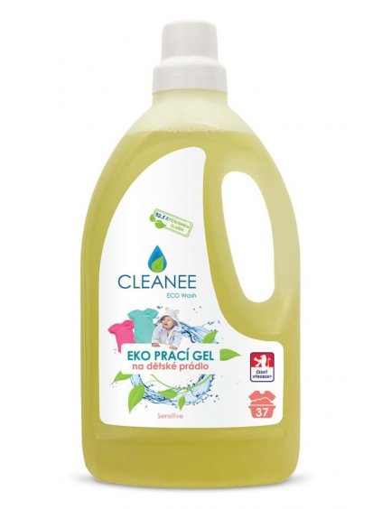 cleanee paci gel na detske pradlo 1,5l