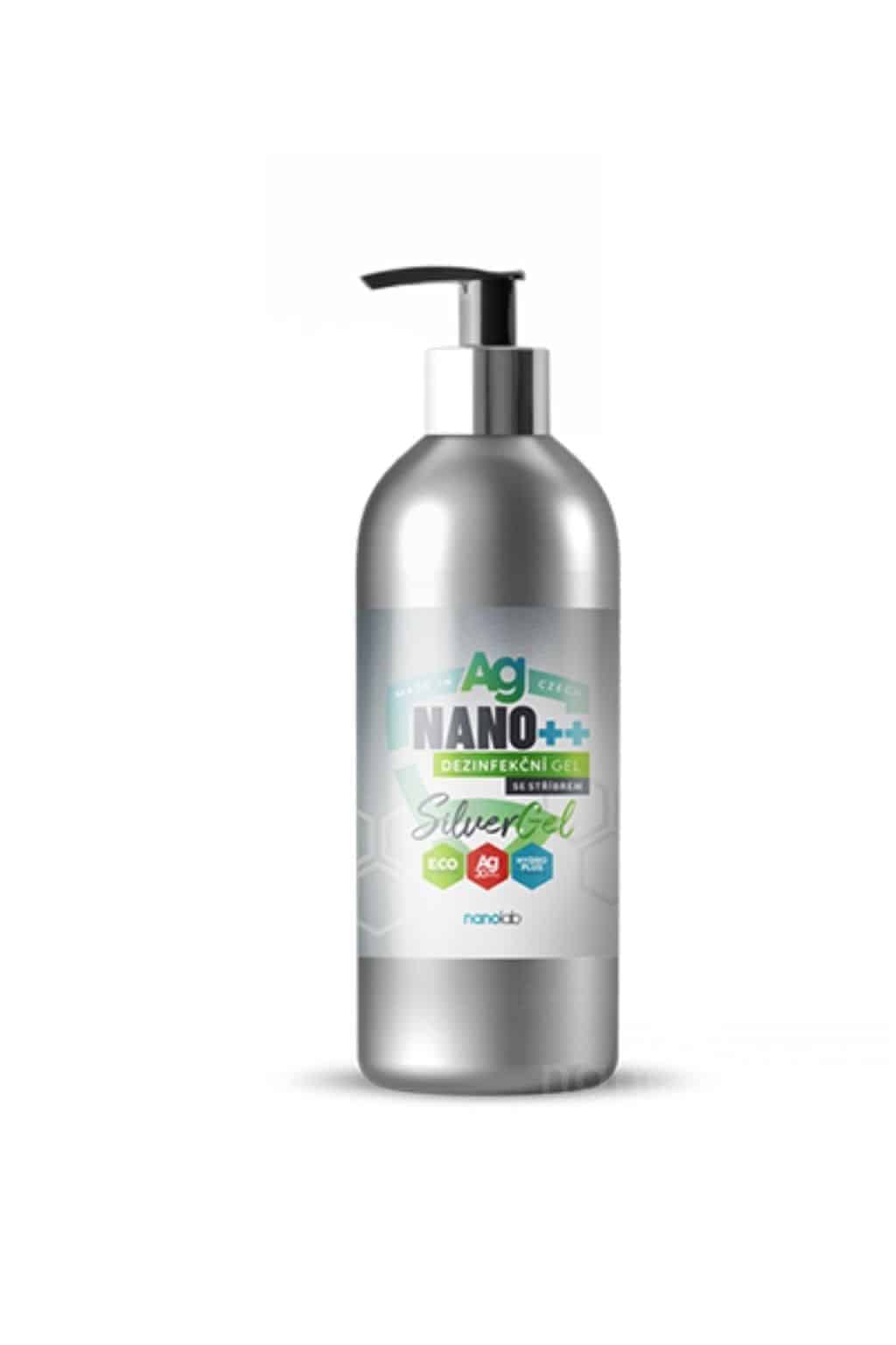 Nanolab dezinfekční gel se stříbrem 300 ml - eco friendly