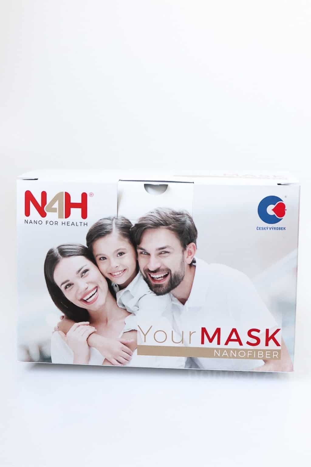 N4H Ekonomické balení nano roušek YourMask 50ks Varianta: 50 ks - šňůrky