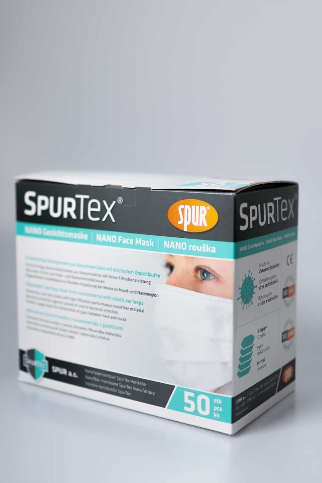 SPUR Ekonomické balení: Nano roušky SpurTex® PP - 50 ks 24,58 Kč / ks