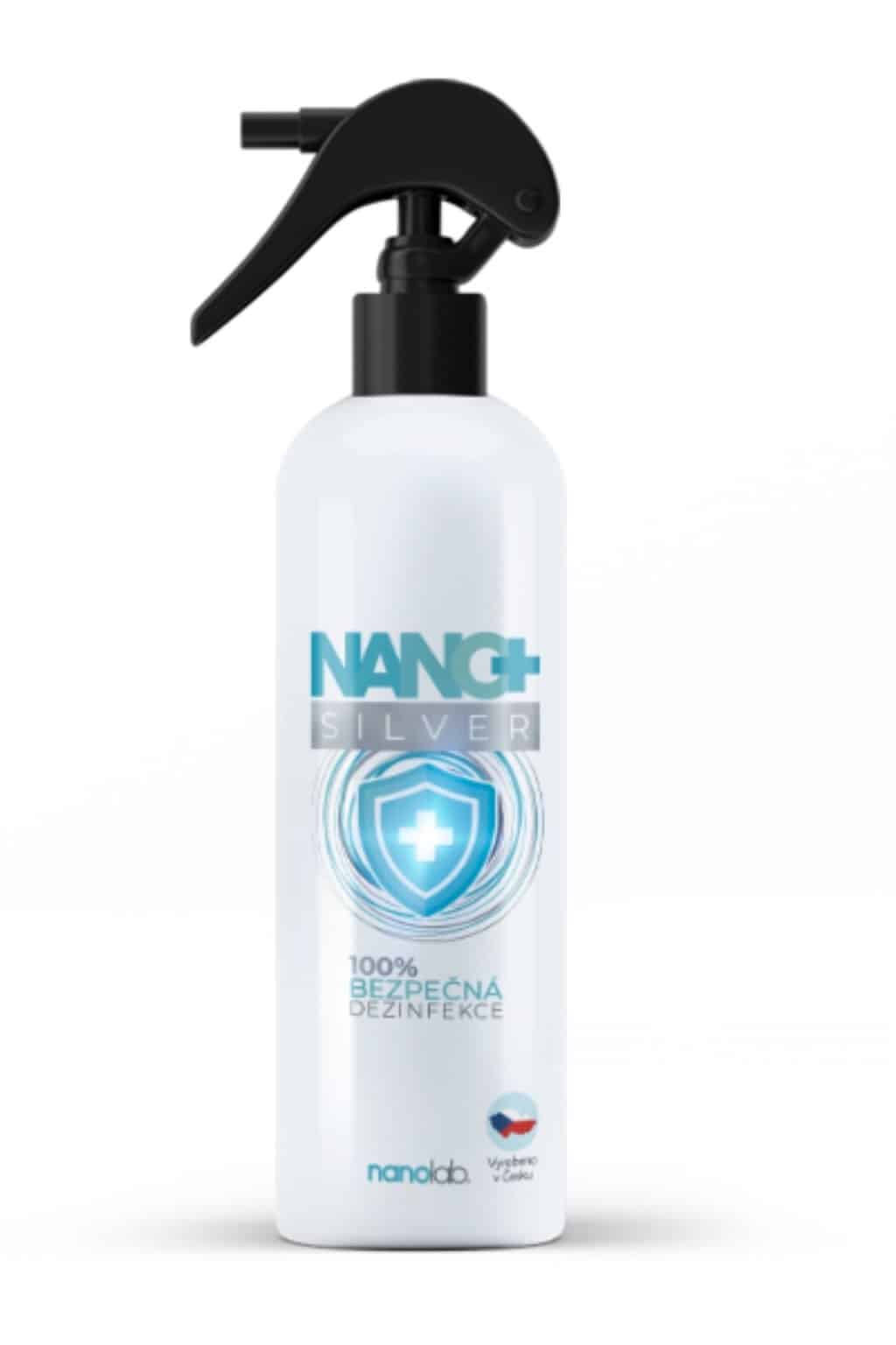 Levně Dezinfekční sprej NANO+ Silver 500ml Nanolab