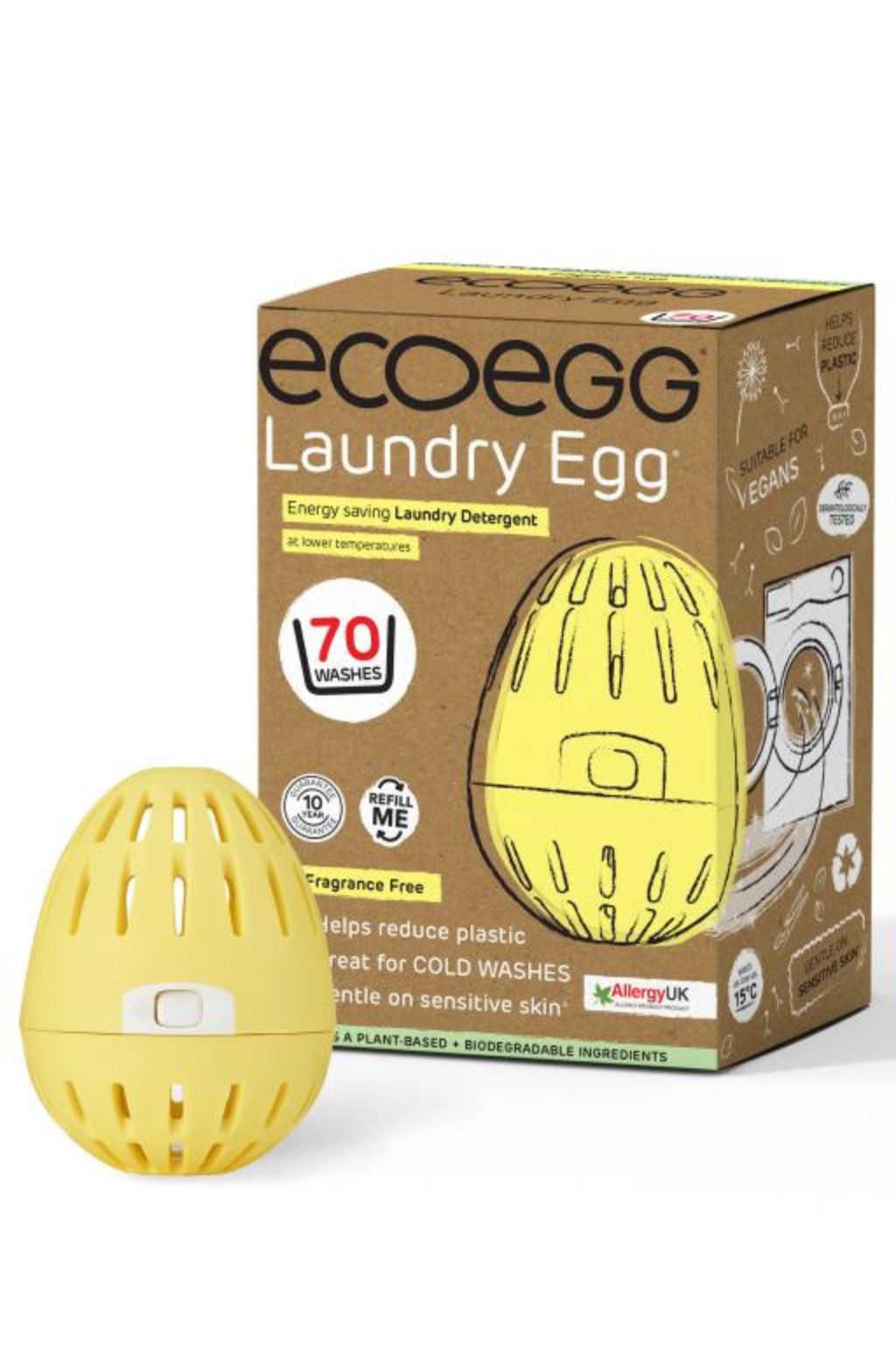 Levně Ecoegg prací vajíčko bez vůně Počet praní: 70