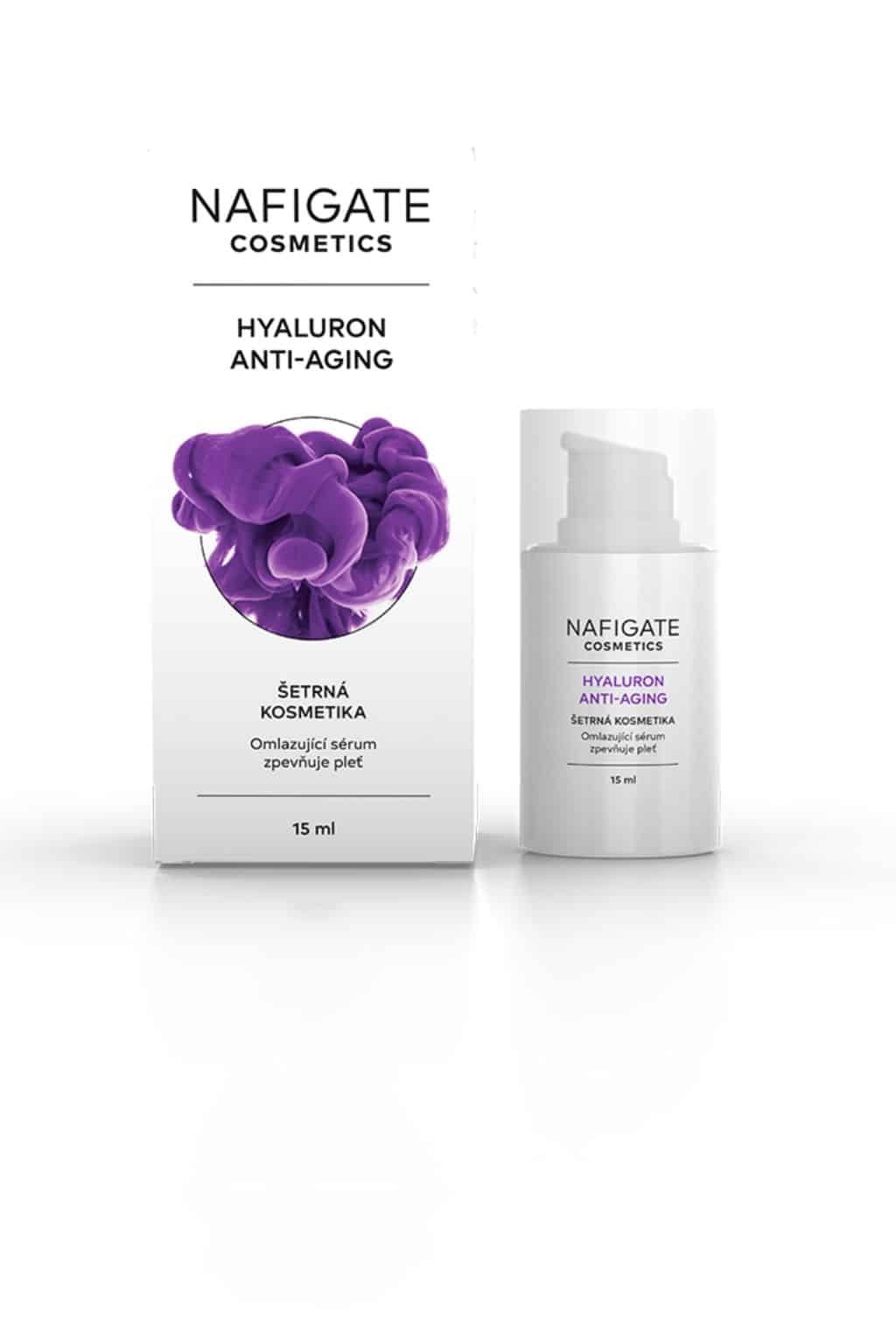 NAFIGATE Liftingové sérum Hyaluron Anti-Aging 15ml pro ženy i muže 40 +