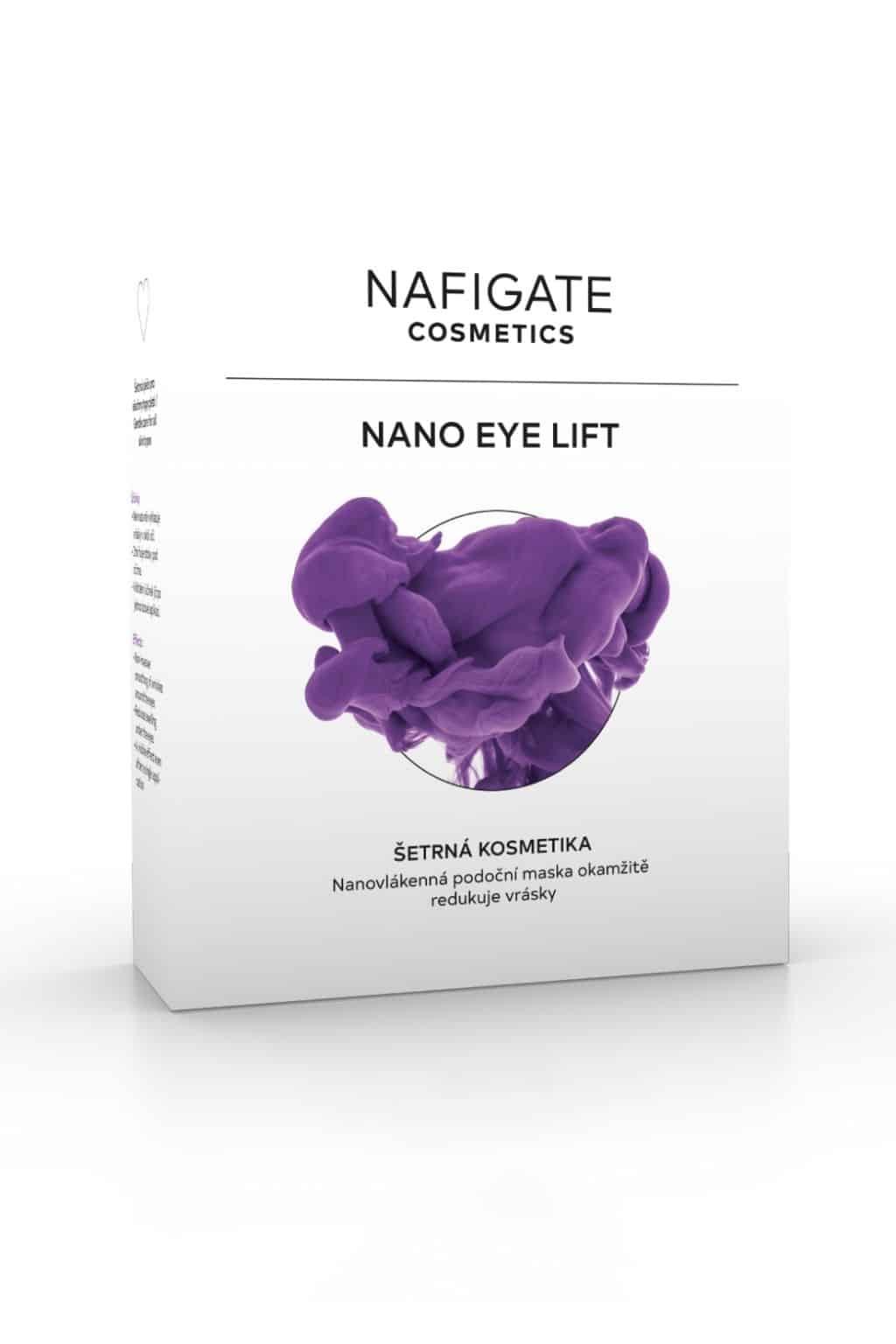 Levně NAFIGATE Podoční maska pro okamžitou redukci vrásek – Nano Eye Lift 6+2 Redukuje až 75 % vrásek (potvrzeno SZÚ).