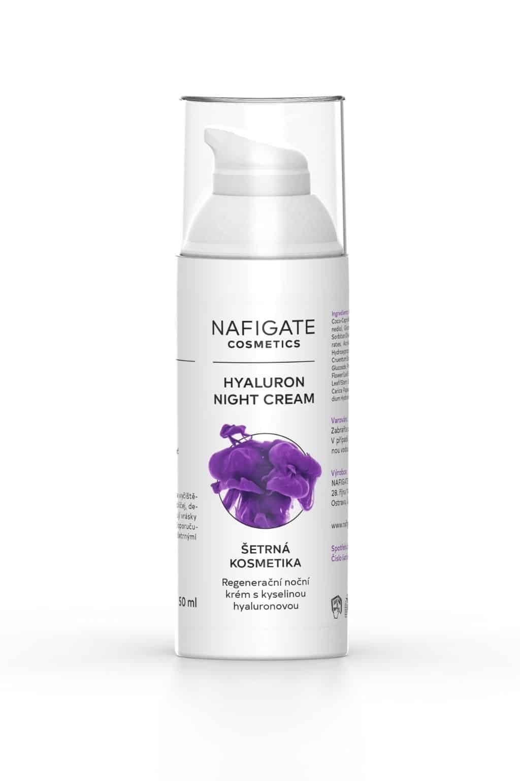 NAFIGATE Regenerační noční krém – Hyaluron Night Cream 50ml