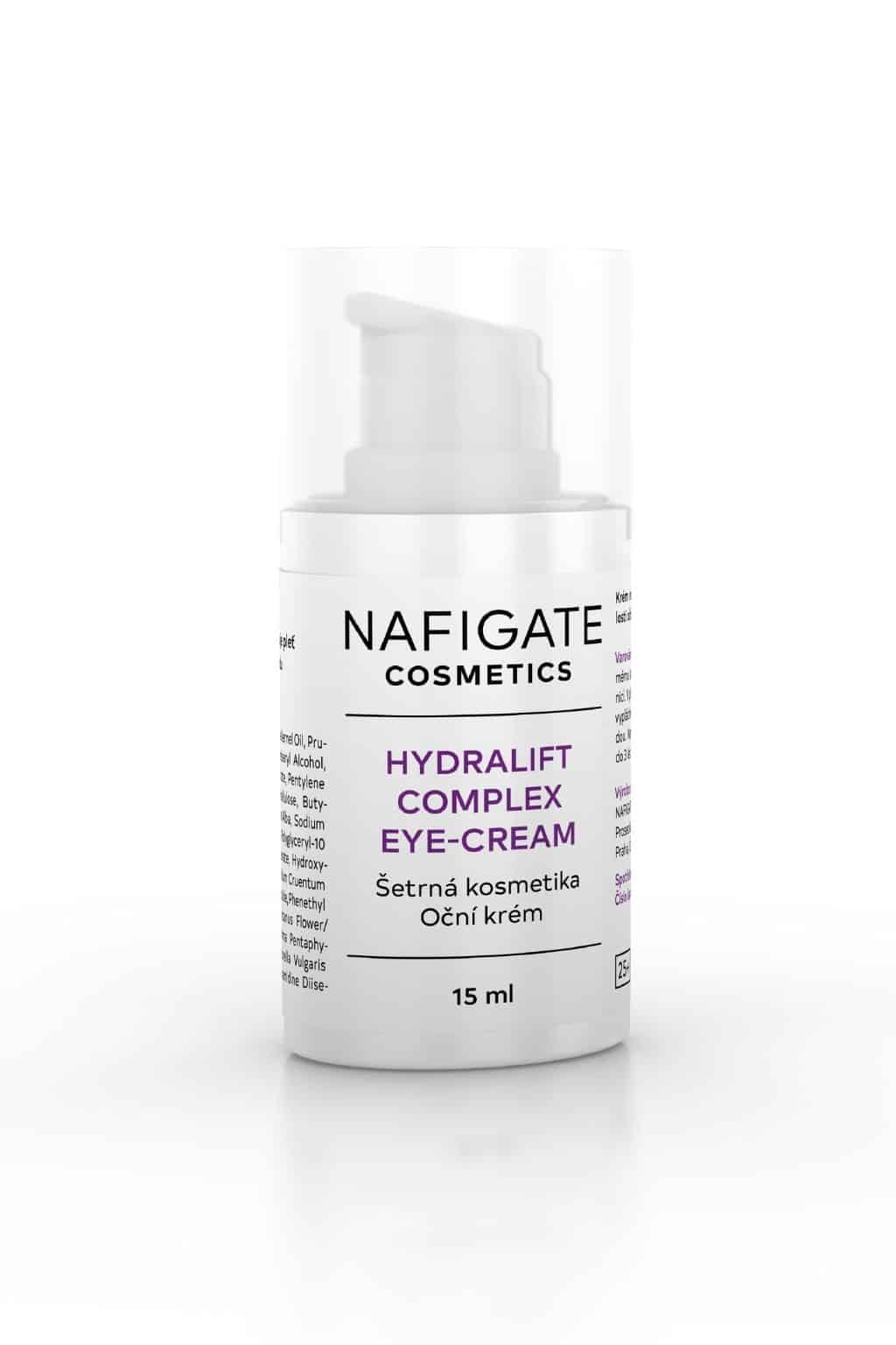 Levně NAFIGATE Oční krém – Hydralift Complex Eye Cream 15ml proti kruhům pod očima