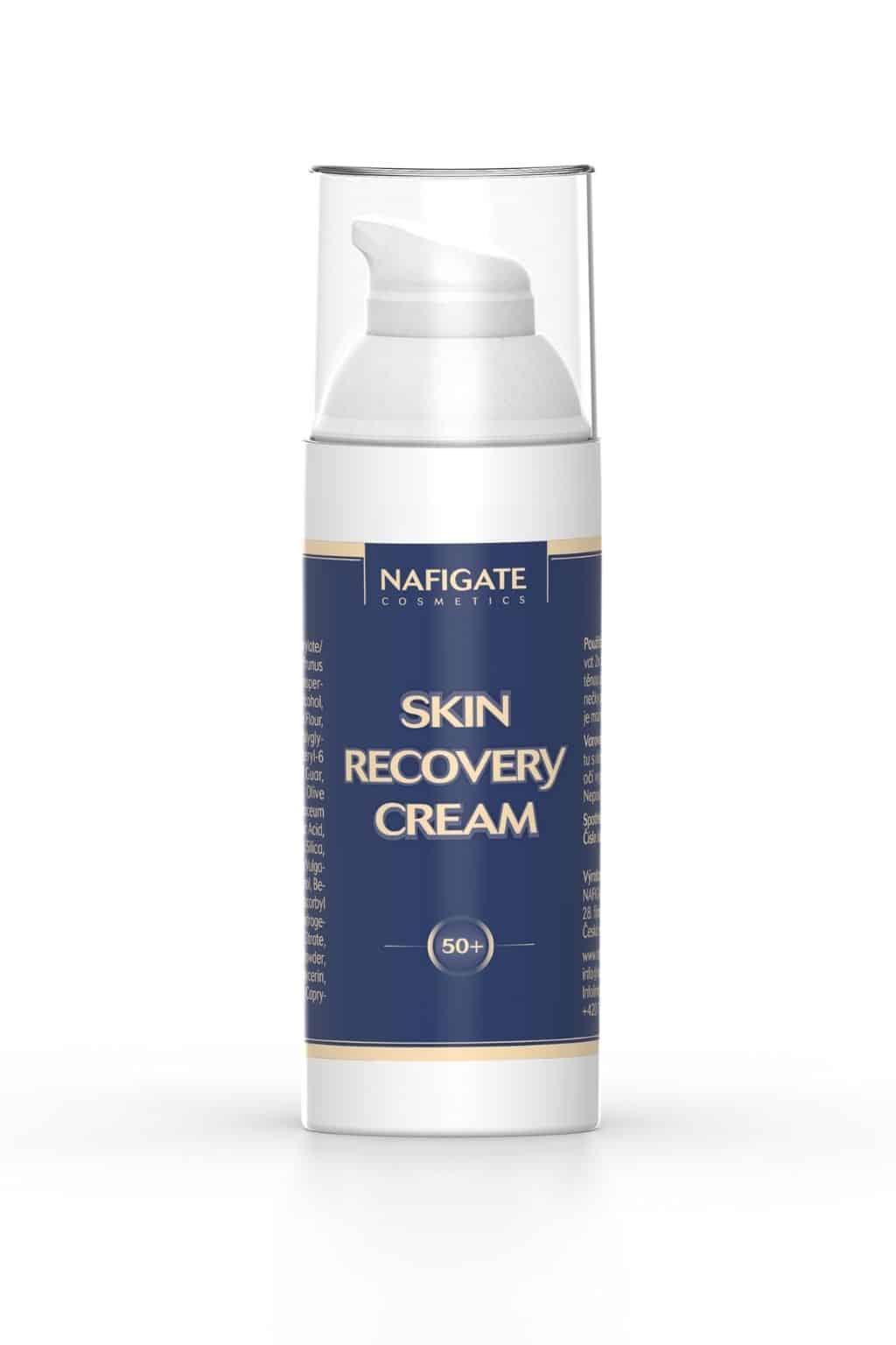 Levně NAFIGATE Krém pro redukci vrásek 50+ Skin Recovery Cream 50ml pro ženy i muže, bez parfemace