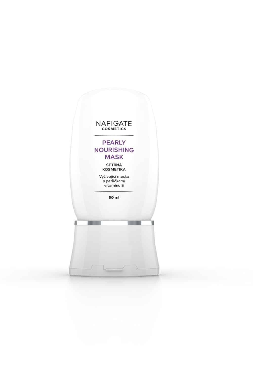 NAFIGATE Vyživující hydratační maska pro unavenou pleť 40+ Pearly Nourishing Mask 50ml