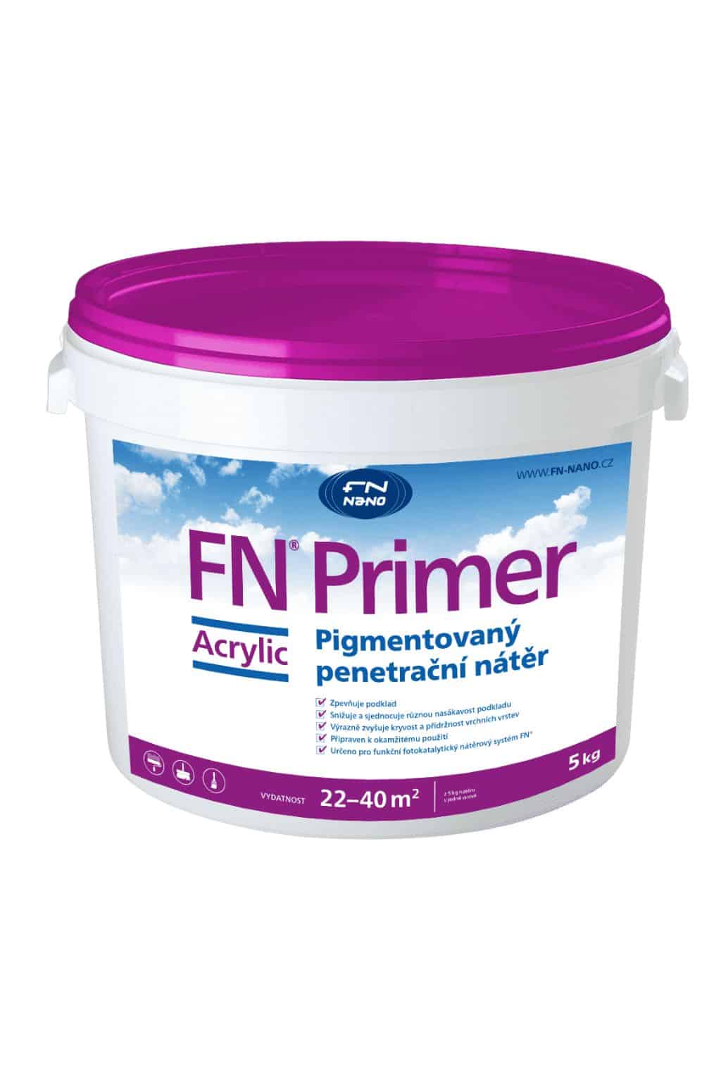 Pigmentovaný penetrační nátěr FN NANO® Primer Acrylic