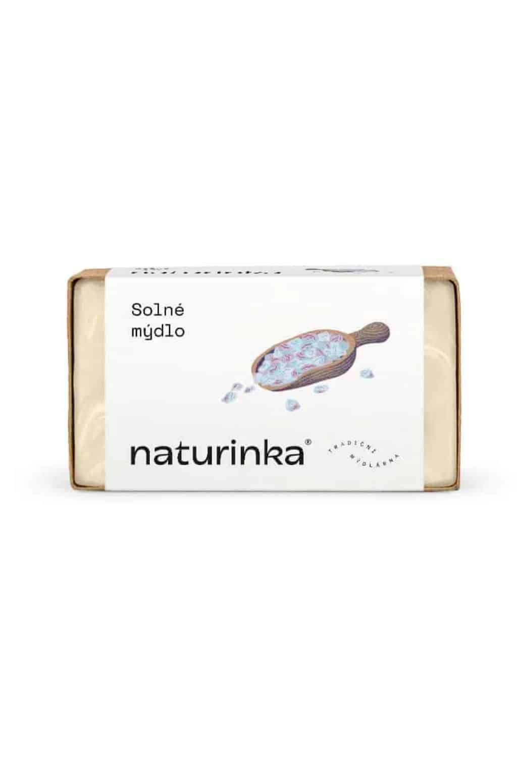Levně Přírodní solné mýdlo na intimní hygienu – Naturinka 110 g sůl z Mrtvého moře