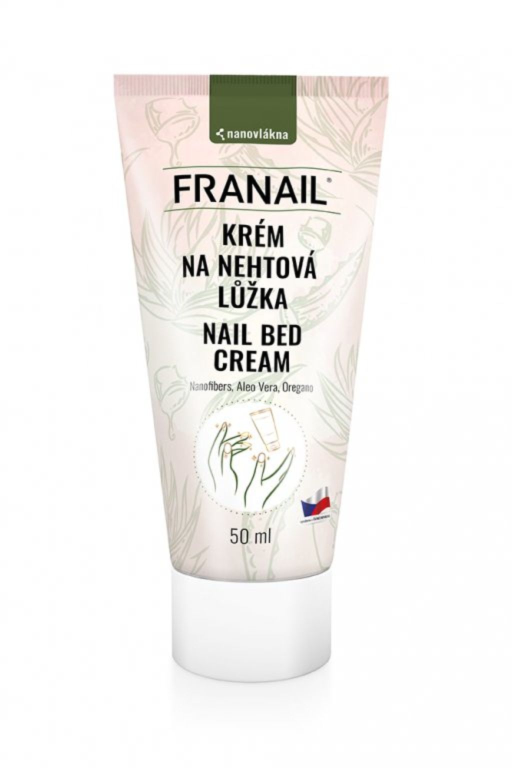 Levně FRANAIL Krém na nehtová lůžka bez plísní 50 ml Více účinných látek