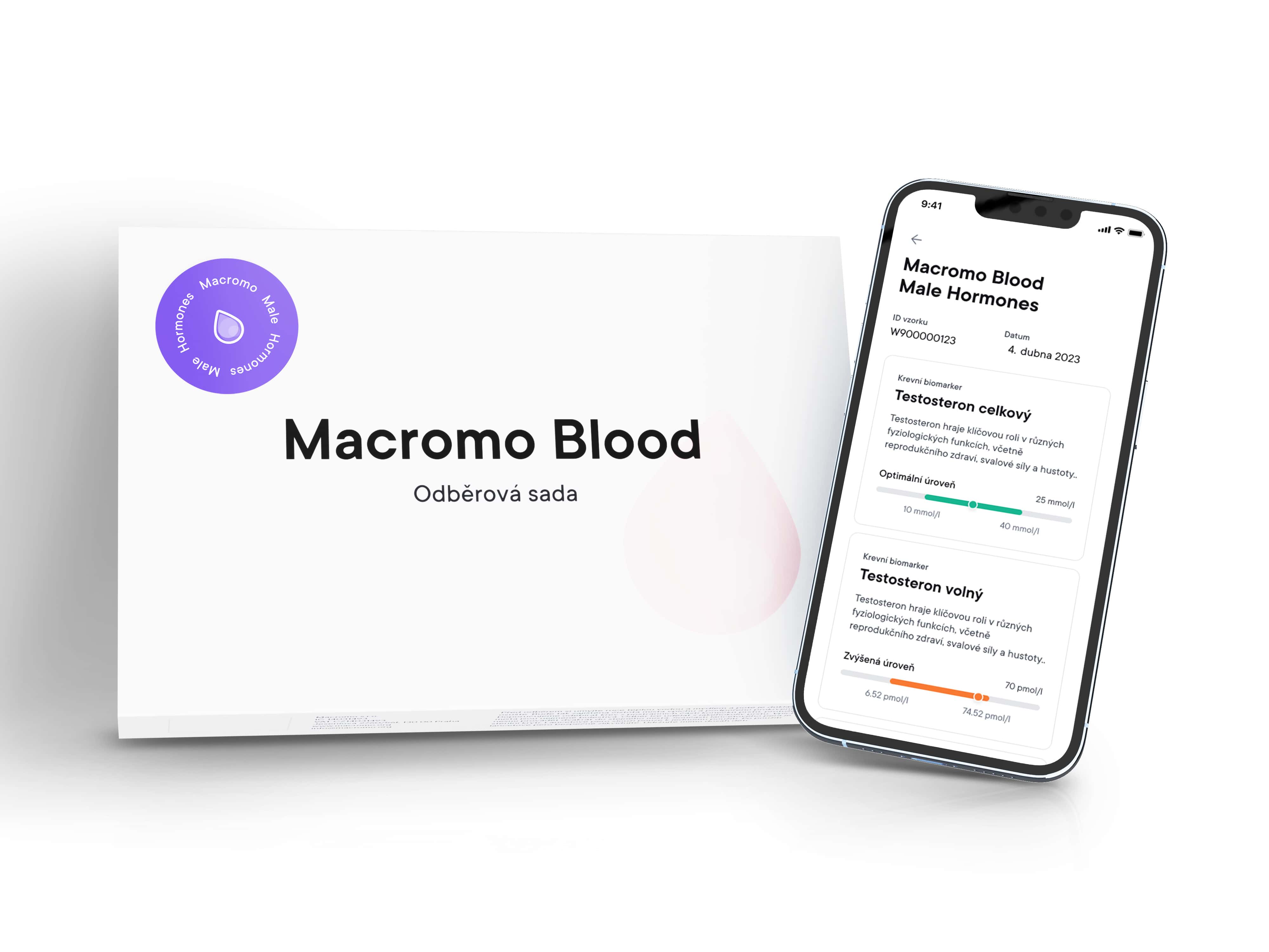 Macromo Krevní test na mužské hormony