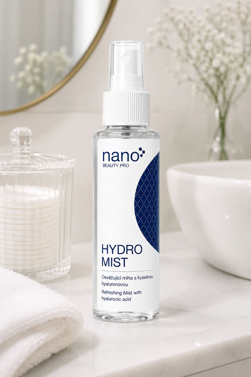 nanoBeauty HydroMist s kyselinou hyaluronovou