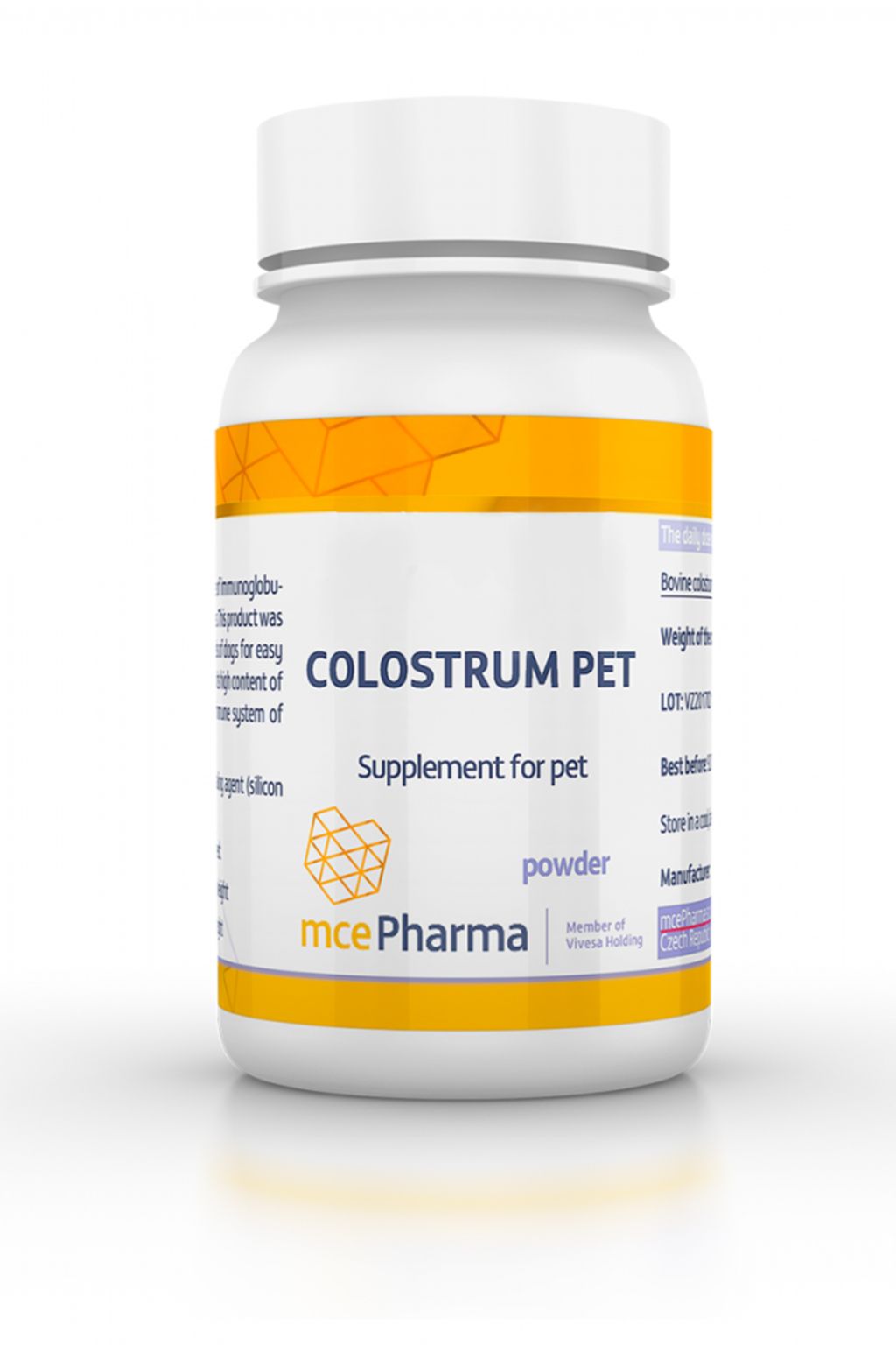 Levně mcePharma Colostrum pet